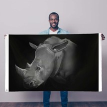 Rhino Sublimation Flag - £18.49 GBP