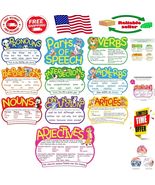16.5 x 11.5 Inch Educational Grammar Cutouts - Engaging Animal Themes - $23.82 CAD