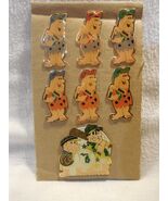 Flintstones Set of Baseball Pins MI Little League 5 and NC 7 Fred &amp; Barney - €21,26 EUR