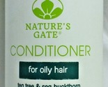 Nature’s Gate Conditioner For Oily Hair Tea Tree &amp; Sea Buckthorn 32 oz P... - £21.92 GBP