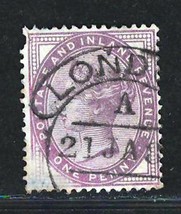 GREATE BRITAIN 1881 Very Good 1 Penny Lilac Used Stamp Scott# 89 CV2.00$ 16 dots - £0.71 GBP