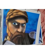 Obi-Wan Kenobi - Star Wars The Clone Wars - Art Print 8x10 - $20.00