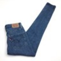 Levi's 721 Women's High Rise Skinny Blue Denim Jeans Stretch Size 26 image 15