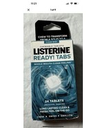 Listerine Ready! Tabs Chewable Mint Tablets, Clean Mint Flavor, 24 Ct - $68.41 CAD