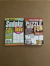 Soap Opera Digest Sudoku to Go Volume 170 and Puzzle Fun Elvis Presley Edition - £5.62 GBP