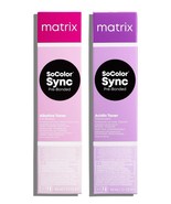 Matrix SoColor Sync Acidic Alkaline Toner 2 oz Pre-Bonded Choose Your Color - $9.99