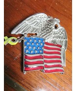 Gorham Eagle of Courage silverplate Christmas Ornament  in original  box... - €21,94 EUR