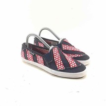 Keds Original Navy/Red Canvas Sneakers Size 7 - £22.77 GBP