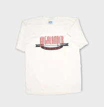 Vintage Highlander 10th Anniversary Movie Promo T Shirt Mens XL 90s Heav... - £25.38 GBP