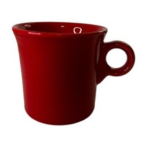 Fiestaware Fiesta Ware Homer Laughlin Coffee Mugs O Ring Handle Red USA EUC - £7.90 GBP