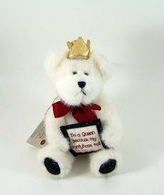 Boyds Plush Bear Queen The Razz Berry &quot;I&#39;m A Queen Because My Pantyhose ... - $9.99
