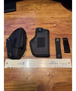Nylon Pistol Gun Holster For 9mm Concealed Carry Revolver Belt Clip 2 It... - $27.13 CAD