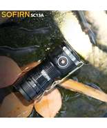 Sofirn SC13A Black 519A LED 1300lm Anduril 2.0 Mini EDC 18350 Flashlight... - $31.84