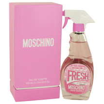 Moschino Pink Fresh Couture by Moschino Eau De Toilette Spray 3.4 oz - $45.95