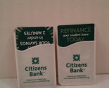 Citizens Bank Phone Card Holders/Caddies Lot of 2                       ... - $5.69