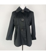 Colebrook Classics Black Jacket 3/4 sleeve womens size Small - $197.21 MXN