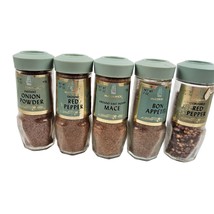 Vintage McCormick Spice Jar Collection - Onion Powder Ground Red Pepper Mace Bon - £36.25 GBP