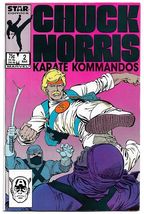 Chuck Norris #2 (1987) *Star Comics / Karate Kommandos / Art By Steve Di... - £4.71 GBP
