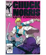 Chuck Norris #2 (1987) *Star Comics / Karate Kommandos / Art By Steve Di... - £4.74 GBP
