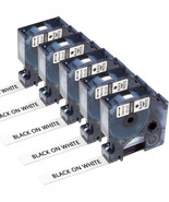 Dymo 45013 DYMO D1 BLACK PRINT/ WHITE TAPE, 1/2 X 23 (SINGLE) - €38,48 EUR