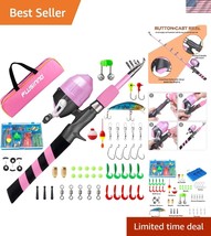Compact 1.5m Kids Fishing Rod &amp; Reel Combo - Perfect Gift for Young Anglers - $48.00