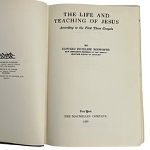 The Life and Teaching of Jesus According to the First 3 Gospels Edward B... - €8,19 EUR
