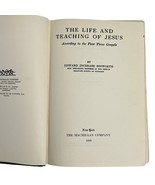 The Life and Teaching of Jesus According to the First 3 Gospels Edward B... - €8,16 EUR The Life and Teaching of Jesus According to the First 3 Gospels Edward B... - €8,16 EUR