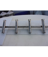 Stainless Steel 4 Tube 90 Degree Boat Fishing Pole Rod Holder/Rocket Lau... - $215.50 CAD