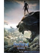 Black Panther French Double Sided Movie Poster - €64,95 EUR