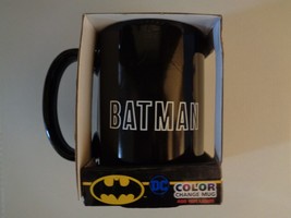 Batman Coffee Mug Zak Dc Comics Glow in the Dark Color Changing Logo Cup... - £12.38 GBP