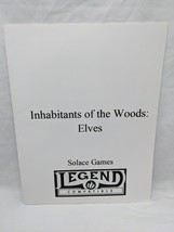 Inhabitants Of The Woods Elves RPG Module Solace Games Legend Compatible - $207.64 MXN