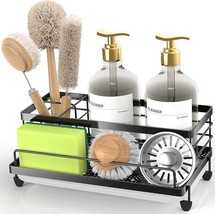 Cisily Sponge Holder For Kitchen, Sink Organizer, Kitchen Sink, Matte Black - $725.84 MXN
