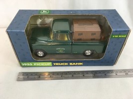 ️NIB Ertl 5614 Collectible John Deer Midland Implement 1955 Pickup Truck Bank - $24.75