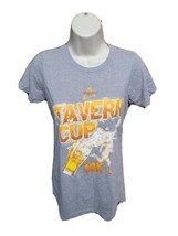 Trimara Sports Tavern Cup 10K Run Womens Medium Gray TShirt - £15.11 GBP