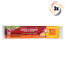 3x Packs Keebler Cheese &amp; Cheddar Sandwich Crackers 1.8oz ( Fast Shippin... - £7.80 GBP