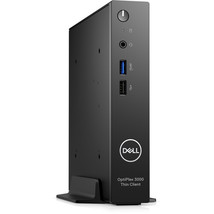 Dell 9WYJM OPTIPLEX 3000 THIN CLIENT 8GB 1DIMM 64GB CEL 4-N5105 EMMC INT... - $790.12