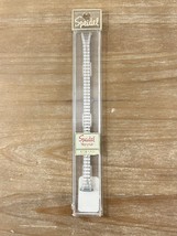 Speidel Silver Tone Stainless Ladies Twist-O-Flex Watch Band 1739/02 - $15.88