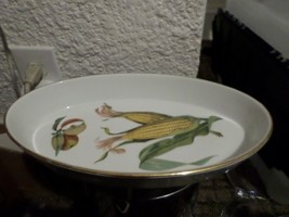 Royal Worcester Evesham Ears of Corn/Apple Casserole Dish Vintage - £27.37 GBP