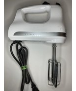 KitchenAid KHM312WH 3-Speed Hand Mixer - White - Works - $19.99