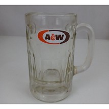 Vintage A &amp; W Heavy Root Beer Glass Mug 6” tall (D) - £6.81 GBP