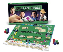 Hold&#39;em Opoly Board Game by Late for the Sky - £38.67 GBP