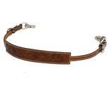 Western Horse Genuine Tooled Leather Wither Strap holds up the Breast Co... - $15.80