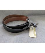 Will Leather Goods Ceinture Selle Noir Premium Hommes Taille 40 Neuf - $46.76