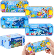Handheld Water Games, 4 Packs Ocean Theme Water Toss Ring Game Aqua Toy Water Ri - £25.65 GBP