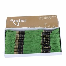 Anchor Beautiful Embroidery Cotton GreenThreads Each Skeins Pack of 25 Skeins - £7.85 GBP