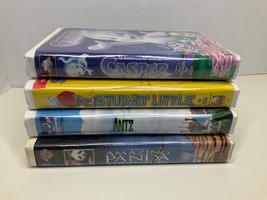 Lot Of 4 Animated VHS - Panda, Antz, Stuart Little, Casper - Childrens/F... - £14.35 GBP