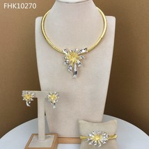Hot Sale Jewelry Dubai Costume  Jewelry Sets for Women FHK10270 - £56.21 GBP