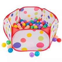 6-Sided Pop-Up Ball Pit Tent with 200-Balls - $80.11
