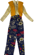 Vintage Barbie Best Buy Jumpsuit #8685 Turtles & Flowers Mattel 1973 image 4