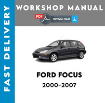 Ford Focus 2000 2001 2002 2003 2004 2005 2007 Service Repair Workshop Manual - £5.49 GBP